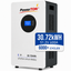 Wall mounted Lithium Battery LifePo4 51.2V, 600A , 30.72 kWh