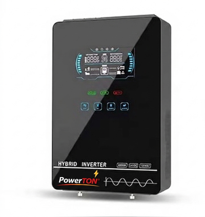 Hybrid solar inverter 4KW, 24V DC, 120V AC