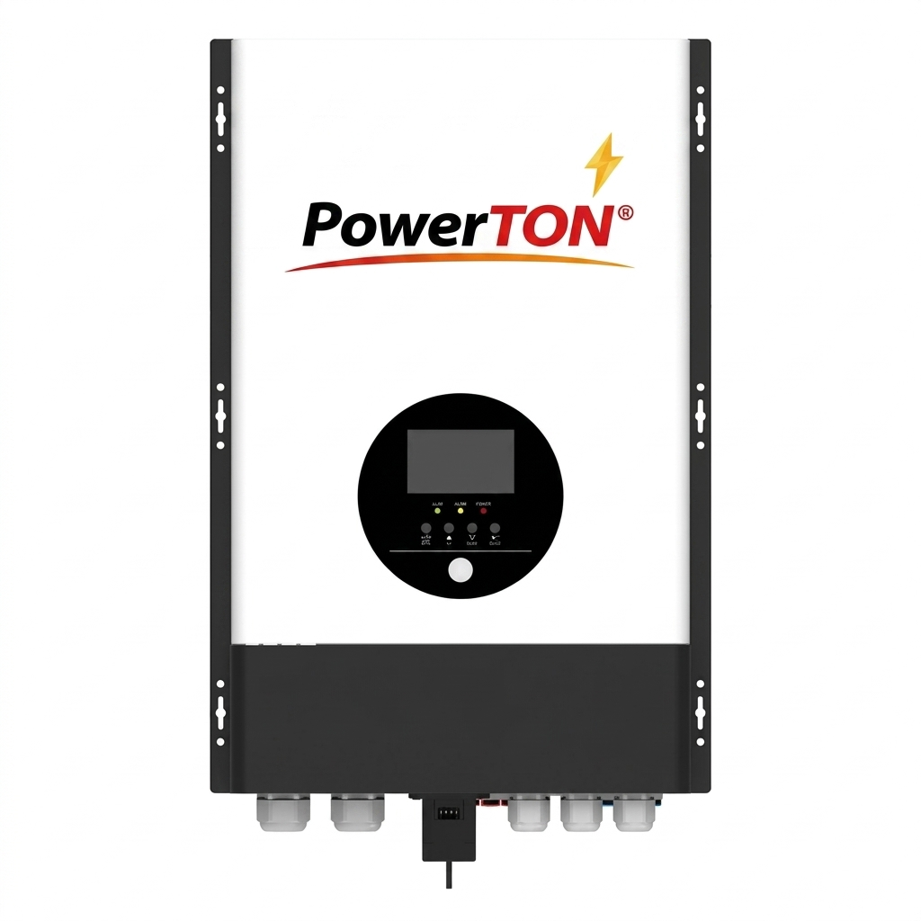 Hybrid solar inverter 12KW, 48V DC, 220 AC Support Parallel)
