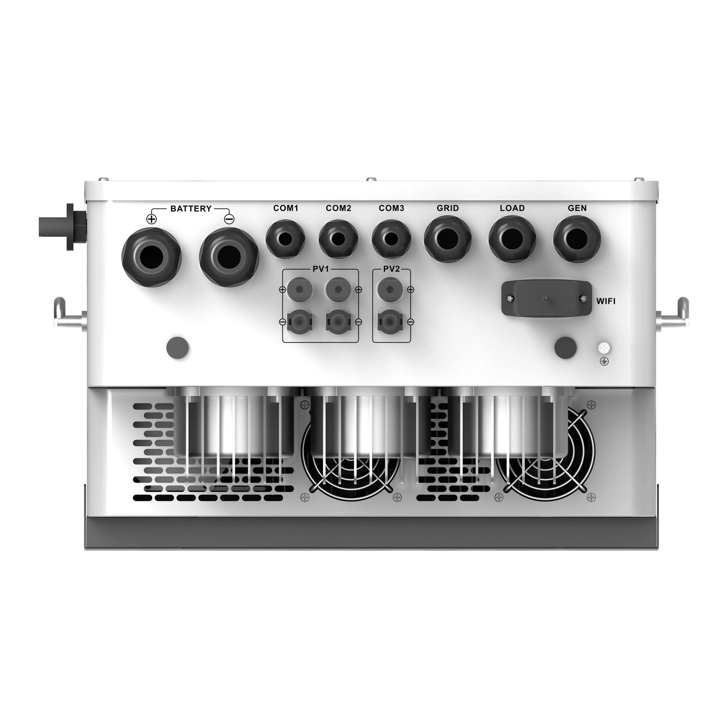 Hybrid solar inverter 5KW, 48V DC, 120/240 AC Three Phase Out-put (Parallel support)